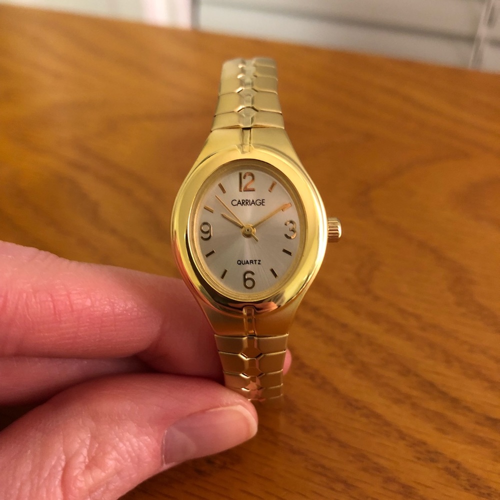 Carriage by Timex Gold Watch